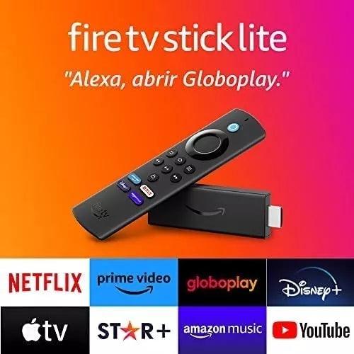 Fire TV Stick Full HD, com Controle Remoto por Voz com Alexa