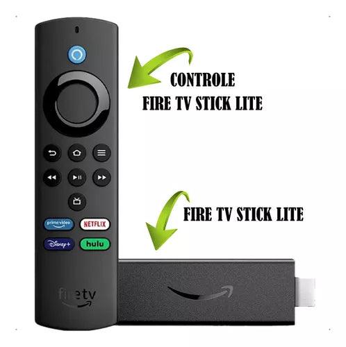 Fire TV Stick Full HD, com Controle Remoto por Voz com Alexa