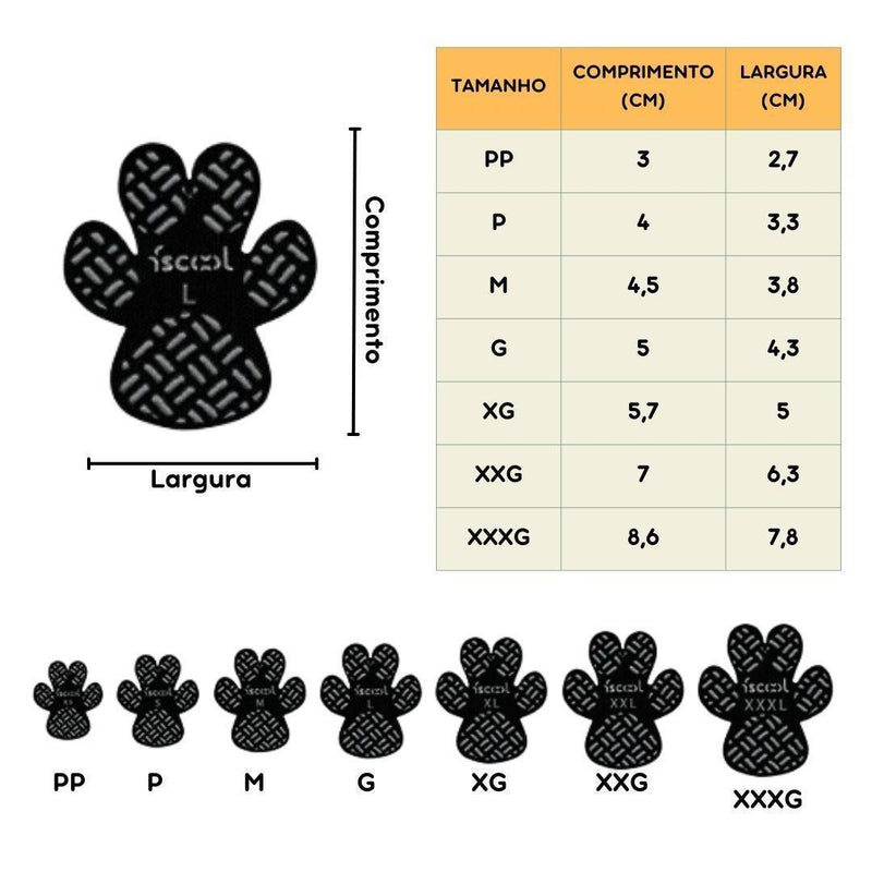 Protetor Antiderrapante para Patas de Cães: O Conforto e Segurança que Faltava para Seu Pet Em Ambientes Escorregadios