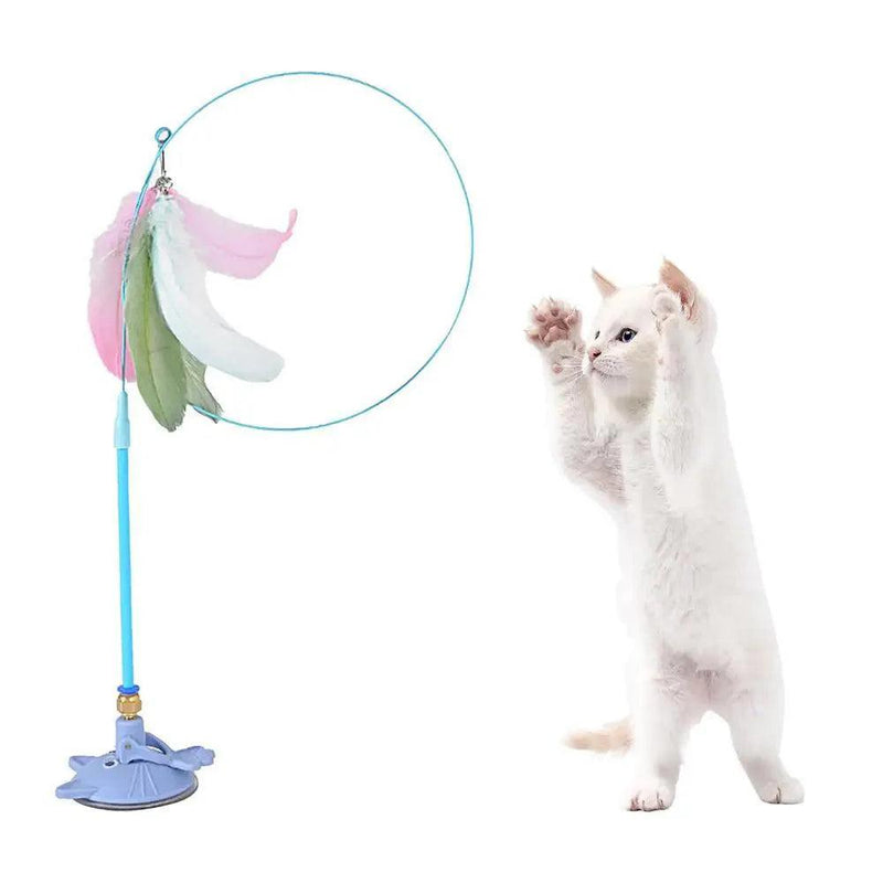 [Compre 1 e Leve 3] Brinquedo Interativo para Gatos com Ventosa / Estímulo, Alívio de Ansiedade e Diversão para Pets de Energia Intensa!